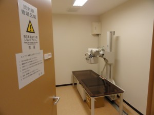 みんなの内科クリニック　東松本　X線室