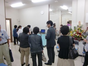 大和田駅前クリニック　内覧会の様子