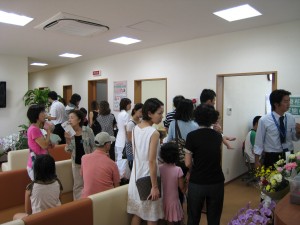 ありやまクリニック　内覧会の様子
