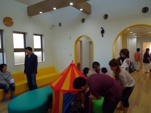 なないろこどもクリニック　内覧会の様子