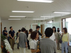 まきうち整形外科　内覧会の様子