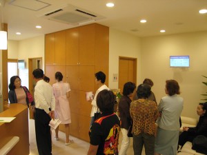桜耳鼻咽喉科めまいクリニック　内覧会の様子