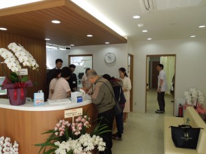 高田駅前耳鼻咽喉科　内覧会の様子
