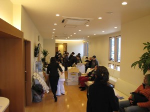とくまる耳鼻咽喉科　内覧会の様子