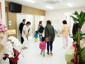 東向島こどもと女性のクリニック　内覧会の様子