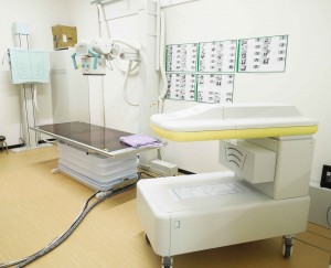 徳丸整形外科　X線室、骨密度測定装置