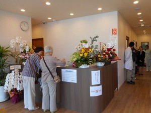 金子保谷内科クリニック内覧会の様子