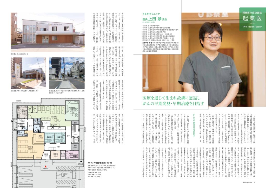 うえだクリニック　上田DR　1489magazineインタビュー