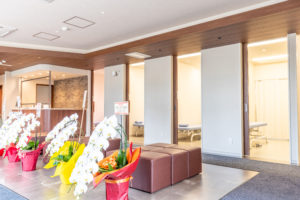 村田皮膚科医院待合